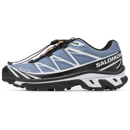 Salomon Кроссовки XT 6 с низким верхом, устойчивые к истиранию и водонепроницаемые, унисекс, сине-черные l47788400 | blue black