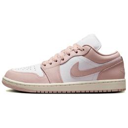 Jordan Кроссовки 1 Low Pink Oxford Women's dc0774-162 | white pink