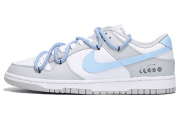 Кроссовки для скейтбординга Dunk Slip-Resistant Coverage, низкие, унисекс, светло-серые Nike, светло-серый dd1391-103(team59-男款黑灰三) | light gray