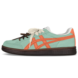 Onitsuka Tiger Кроссовки для скейтбординга Advanti с противоскользящим износостойким верхом, унисекс, зеленые 1183b799-101(teamy-男女款精灵南瓜绿橙) | green