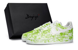 Кроссовки Nike Air Force 1 Skateboard Unisex низкие Verdant Green Белый Verdant Green cw2288-111(team80男女天晕流光嫩绿sbox) | white verdant green