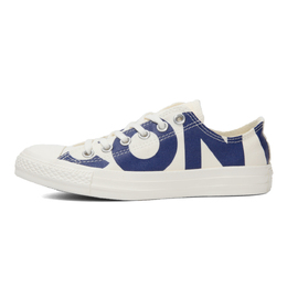 Кеды Chuck Taylor All Star Ox 'Wordmark' Converse, белый/синий 159535c | white/blue