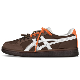 Onitsuka Tiger Кроссовки для скейтбординга Advanti с противоскользящим износостойким верхом, унисекс, коричневые, оранжевые 1183b799-101(teamy-男女款气泡加州棕橙) | brown orange