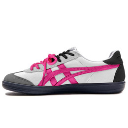 Onitsuka Tiger Низкие, износостойкие, противоскользящие кроссовки для скейтбординга Tokuten, унисекс, розовые, черные, белые 1183a907-021(teamy-女款荧光未来粉黑) | pink black white