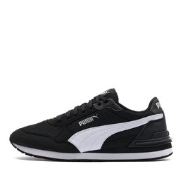Puma Низкие повседневные кроссовки ST Runner V4 унисекс, черные, белые 399666-01 | black white