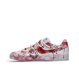 Nike Кроссовки для скейтбординга Court Royale PMS Deadly Joke с нескользящей подошвой, износостойкие, унисекс, красные, белые bq4222-103(team584-致命玩笑) | red white