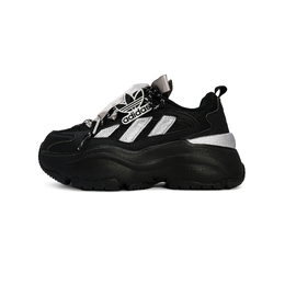 Adidas Женские повседневные кроссовки OZGAIA с низким верхом, черные/серебристые ig6045（team629-月光夜曲） | black silver