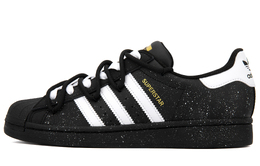 Adidas SUPERSTAR Противоскользящие и износостойкие легкие низкие кроссовки для скейтбординга унисекс черно-белые eg4959(team18-暮天使者） | black white