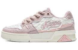 Kappa Кроссовки Anti-Slip Wear-Resistant Low-Top Skateboard Shoes Women's Pink White k0d05cc07cj-5004 | light blue blossom pink/heron feather white
