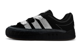 Adidas Низкие, износостойкие, противоскользящие кроссовки для скейтбординга Adimatic, унисекс, черные, серебристые id3938(team119-月光漫曲) | black silver