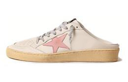 Кроссовки Ball Star Sabot Slip-on Golden Goose, белый/розовый gwf00436.f004626.11202 | white pink