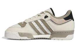 Кроссовки Adidas Rivalry 86 Low Wonder Beige Adidas, нефритовый/белый/оливково-зеленый/хаки ie7171 | jade white/olive green/khaki