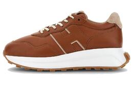 Кожаные кроссовки на шнуровке Hogan hxw6410eh41scp0esq
