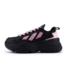 Adidas Низкие повседневные кроссовки OZGAIA с противоскользящей подошвой, женские, цвет: черный, розовый ig6045(team448-莓莓甜心） | black pink