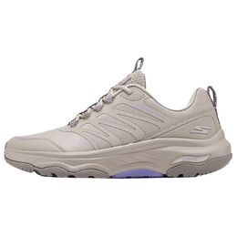 Женские повседневные кроссовки GO WALK Low Top Светлый хаки Skechers, Умбра/Фиолетовый 124449-tplv | umber/purple