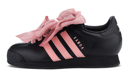 Adidas Низкие противоскользящие износостойкие кроссовки для скейтбординга ORIGINALS унисекс, черные, розовые ih3493（team238-黑粉礼遇） | black