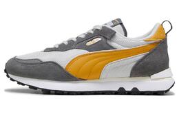 Кроссовки Puma Rider FV "Retro Rewind", серый/белый/желтый 390168-08 | gray white yellow