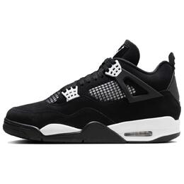 Jordan Кроссовки 4 Retro White Thunder fq8138-001 | black white