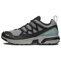 Salomon ACS + амортизация, противоскользящие и износостойкие низкие кроссовки для отдыха на природе, унисекс, серо-черные l47446500 | gray black