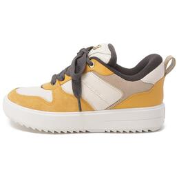 Michael Kors Женские кроссовки для скейтбординга Rumi, белые, желтые 43f3rmfs4l-878 | white saffron