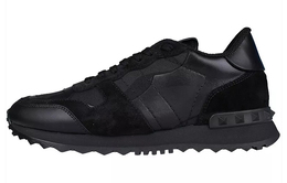 Valentino Дышащие низкие повседневные кроссовки Rockrunner, женские, черные pw2s0291nsd0no
