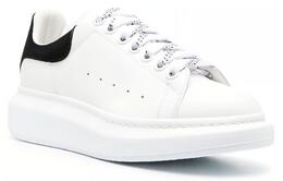 Оверсайз кеды для скейтборда женские белые черные Alexander McQueen 553770whgp79061(无原装鞋盒) | white black
