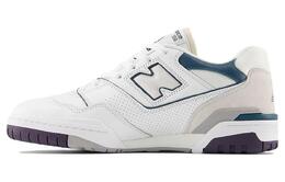 Кроссовки 550 Interstellar Deep Ocean New Balance, белый/фиолетовый bb550wcb | white purple