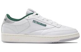 Кроссовки Club C 85 'White Dark Green' Reebok, бело-зеленые 100032970 | white green