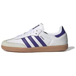 Adidas Кроссовки Samba Og White Energy Ink Gum Women's if6514 | white blue