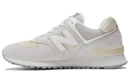Кроссовки 574 Beige Fog New Balance, белый/серый u574fog | white gray