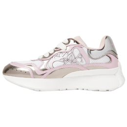 Кроссовки Sprint Runner со вставками Alexander McQueen, белый/розовый 757485w4wn88724 | white pink