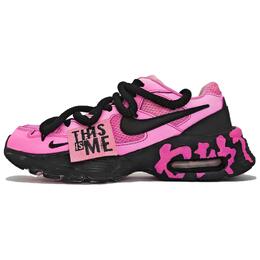 Nike Кроссовки Air Max Fusion Cushion с низким верхом, устойчивые к истиранию и амортизации, женские, цвет: черный, розовый cj1671-100（team66-酷黑树莓） | black pink