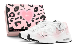 Nike Кроссовки Air Max Fusion Low-Top, женские, розовые, белые cj1671-100(team88-粉色爱恋s-box) | white pink