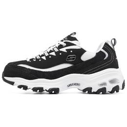 Женские кроссовки Skechers D'Lites 1.0 'Black' черно-белые + розыгрыш 149906-bkw | black white+giveaway