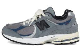 Кроссовки X JJJJound 2002R «Storm Blue» New Balance, серый/синий/черный m2002ru2 | gray blue black