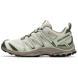 Salomon Кроссовки XA PRO 3D Outdoor унисекс, низкие, серо-бежевые/светло-зеленые/перечно-белые 477735 | greige/light celadon green/pepper white