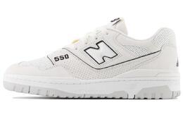 New Balance Кроссовки 550 White Perforated Leather Black bb550prb | white