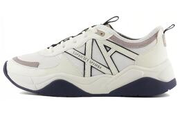 Массивные кроссовки с тисненым логотипом Armani Exchange, черный/белый xdx039xv3111s777 | black white