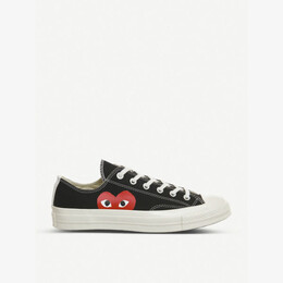 Кроссовки с низким берцем Comme des Garçons PLAY x Converse в стиле 70-х годов Comme des Garçons, черный r03759078 | black