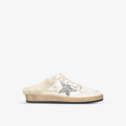 Кроссовки Ballstar Sabots из смесовой кожи Golden Goose, белый r04089087 | white/oth