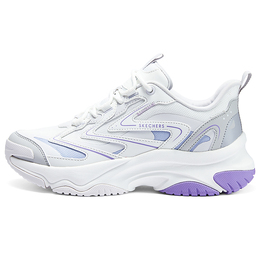 Street Series Низкие Повседневные Кроссовки Женские Белые Фиолетовые Skechers 177592-wpr | white purple