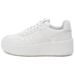 Женские кроссовки со шнуровкой и круглым носком Tod's, белый xxw88k0hp30ov7b001 | white
