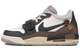 Jordan Баскетбольные кроссовки Legacy 312 RISK Mocha Smiley Low-Top Vintage GS Black Brown cd9054-101(team27-gs款摩卡笑脸) | umber