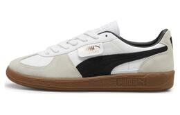 Puma Кроссовки Palermo Leather White Vapor Grey Gum 396464-01 | white gray black