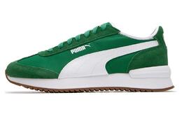 Puma Легкие и дышащие повседневные кроссовки Easy Rider Vintage с низким верхом, унисекс, белого и зеленого цвета 392901-10 | white green
