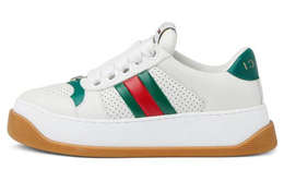 Gucci Кроссовки Women's Screener 'White Green Red' Women's 771880 aac0s 9063 | white