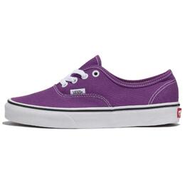 Vans Аутентичные амортизирующие, износостойкие низкие кроссовки для скейтбординга унисекс, фиолетово-белые vn000bw51n8 | purple white