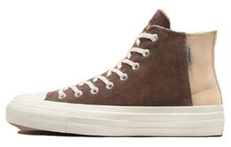 Кеды Cons Chuck Taylor All Star Hi Pro Carhartt Wip Dark Earth Converse, коричневый/бежевый/белый a10819c | brown beige white