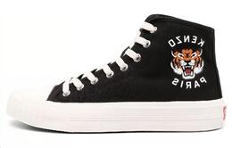 Высокие кеды с тигровым принтом Kenzo, черный fe52sn025f76.99 | black