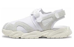 Кроссовки Puma Lifestyle Shoes Unisex Low-top White/Gray, белый/серый 396484-01 | white/gray